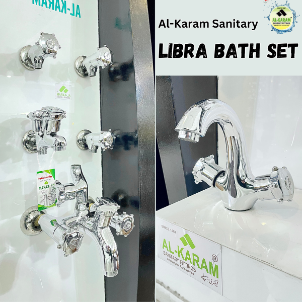 Libra Bath Set alKARAM SANITARY