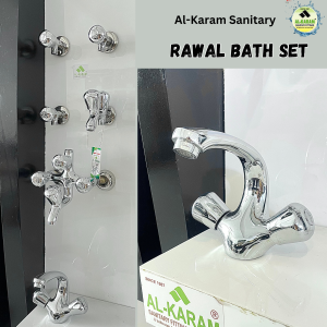 Rawla Bath Set | Premium Brass Luxury Bath Set by Al Karam Sanitary Fittings
